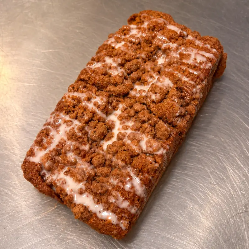 Brown Butter Pumpkin Streusel Loaf from Rustic Roots, a small-batch bakery in Tucson